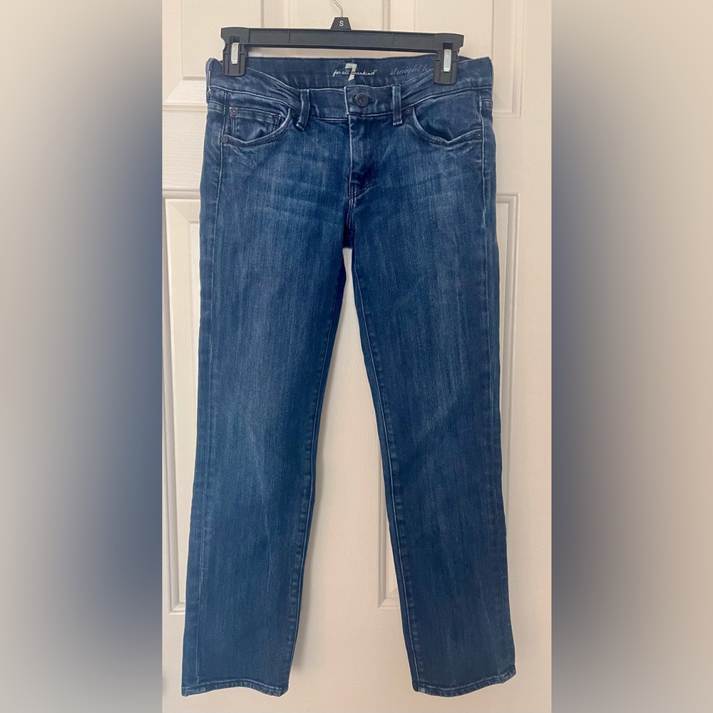 7 For All Mankind Flood Denim Jeans Women’s Size 26